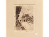 Alfred-Louis Brunet-Debaines, The Mosque Bab Dzira Tunis (c. 1870), Steel engraving