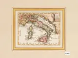 Christoph Weigel, Italy cum Insulis dependentib. (1739), Copper engraving