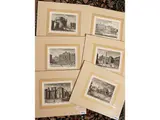 Mariano Vasi, Views of Rome (1796), Trevi Fountain - Piazza and Papal Palace of Monte Cavallo - Temple of Pallas - Basilica of S. Lorenzo - Port of