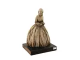 Bruno Tornati, Terracotta group, depicting a lady