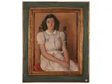 Oreste Zuccoli, Portrait of a young girl