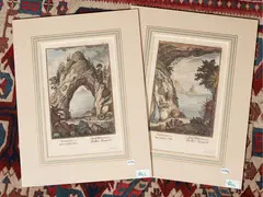Johann August Corvinus, Genesis Chapter I v. 21: Opus Quintae Diei (18th century), two copper engravings
