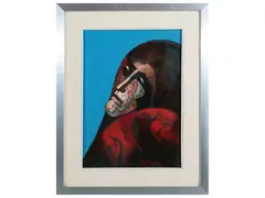 Lot of paintings by Alfio Rapisardi, Portraits, offered Jul 2024