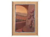 Alviero Tatini, Una tela sulla sedia 1975, oil on canvas