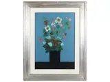 Marcello Boccacci, Fiori, oil on panel