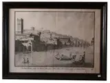 Giuseppe Zocchi, View of a part of Florence outside the Porta alla Croce [...], 1744, etching