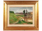 Ulvi Liegi, Ponte sospeso a Firenze 1891