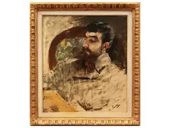 Vittorio Matteo Corcos, Ritratto di Ulvi Liegi 1881, oil on canvas