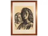 Dyalma Stultus, Ritratto Volti femminili 1954
