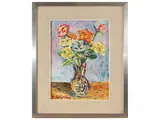 Guido Borgianni, Vaso di fiori, oil on canvas