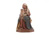 Katharina Kaslatter, Madonna with Child, polychrome wooden sculpture
