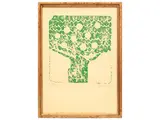 Venturino Venturi, Astratto, screenprint on cardboard