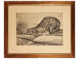 Giulio Aristide Sartorio, Tiger on the prowl