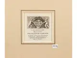 Thomas Salmon, Dedications to Francesco Carafa and Agostino Forno, a patrician from Palermo, two etchings