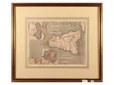 Thomas Harriot, The manner of the fight, between Nyci as and the Siracusans in theire owne port, Watercolored etching