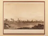 William Wilkins, Ruins of the Temple of Jupiter at Selinus - The third Temple at Selinus, two aquatint etchings