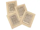 Medallions by Jean-Claude Richard de Saint-Non, four etchings with passe-partout, offered May 2024