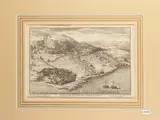 Johann Ernst Mansfeld, Campemens des Romains et des Cathaginois à Eryce, etching on copper