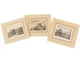 Sicilian views by Jean-Claude Richard de Saint-Non, contains three etchings, offered May 2024