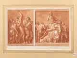 Jean-Pierre Houël, Bas-relief antique - Piédestal tiré du Théatre de Catane