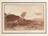 Jean-Pierre Houël, Vue des Fourneaux a purifier le Souffre à Catolica