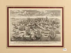 Antoine Aveline, Palerme anciénement Palermus (17th century), Archiépiscopal Villas and Capital of Royaume and Isle of Cicile