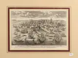 Antoine Aveline, Palerme anciénement Palermus (17th century), Archiépiscopal Villas and Capital of Royaume and Isle of Cicile
