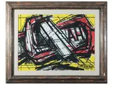 Vinicio Berti, Progetto AH 1972-73, acrylic on canvas
