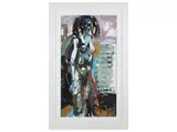 Silvio Loffredo, Nudo femminile 1969, oil on canvas