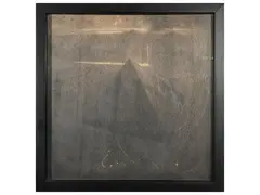 Ti ricordi Anselma 2004 by Omar Galliani, pencil on panel, offered Apr 2024