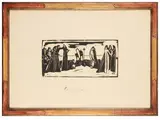 Lorenzo Viani, Benedizione, lithograph