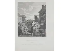 Times of the Day Noon, From the Original Picture by Hogarth by William Hogarth, Antique engraving, offered Apr 2024