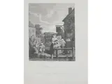 William Hogarth, Times of the Day Noon, From the Original Picture by Hogarth, Antique engraving