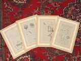 Isaac Taylor, Astronomy, four copper engravings