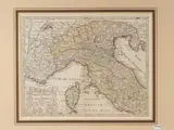 Christoph Weigel, Cisalpine Gaul and Italy Own studio, Copper engraving
