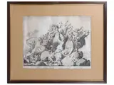 Vincenzo Gajassi, Historical scenes, three engravings