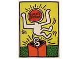 Keith Haring, Lucky Strike its toasted 1987, silkscreen