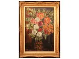 Guido Borgianni, Flowerpot, oil on canvas