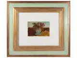 Vaso di fiori by Antonio Possenti, oil on canvas board, offered Mar 2024