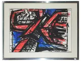 Vinicio Berti, Antagonista multiplo positivo 1972, acrylic on cardboard laid on cardboard