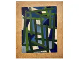 Barrage study 1969 - Study 1962 - Study 1935 by Osvaldo Medici Del Vascello, collection of three small oil paintings on cardboard, offered Mar 2024