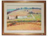 Dino Migliorini, Paesaggio, oil