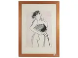 Bruno Paoli, Composizione con fiori 1973 - Figura femminile 1979
