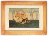 Peter M. Wanjau, Rapist Insanity 1995, oil on paper