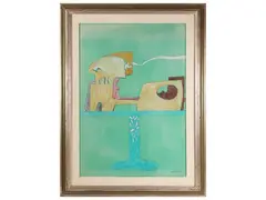 Nado Canuti, Untitled 1974, mixed media