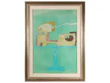 Nado Canuti, Untitled 1974, mixed media