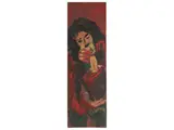 Silvio Loffredo, Female figure, oil on panel