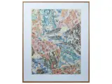 Michel Canteloup, Shoji - Fragment II 1997, mixed media and collage