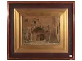 Giovanni Lomi, Verona Scala della Regione 1929, oil on canvas applied to cardboard