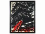 Vinicio Berti, Positive construction antagonism AH 1989, oil on canvas